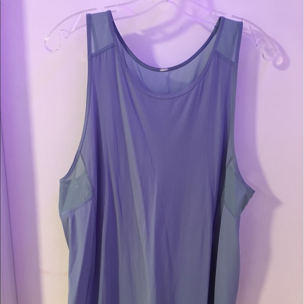 Blue Lululemon tank